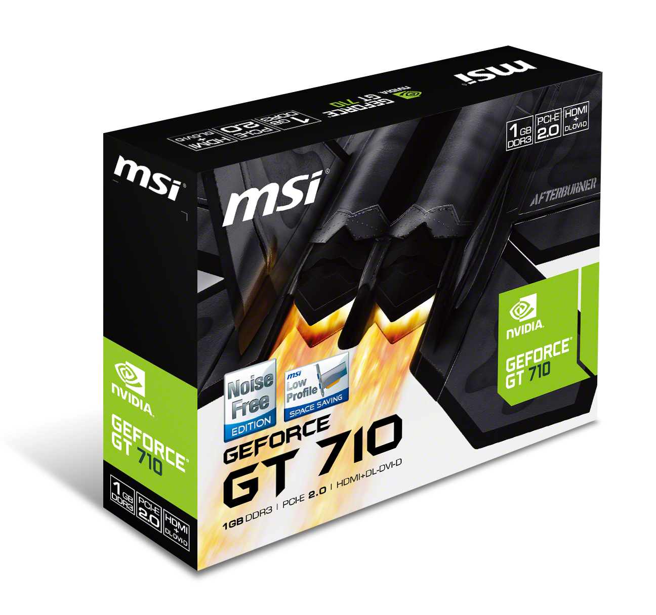 MSI GeForce GT 710 1GB GPU - GT 710 1GD3H LP | CCL Computers